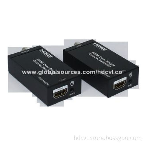HDMI Extenders, Over Single 100m/328ft Coaxial Cables, with IR Control